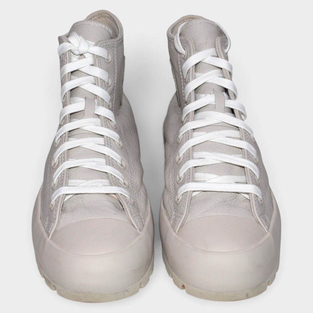 Converse Chuck Taylor Lugged 2.0 Women 11 Desert Sand Leather Platform - Picture 4 of 14